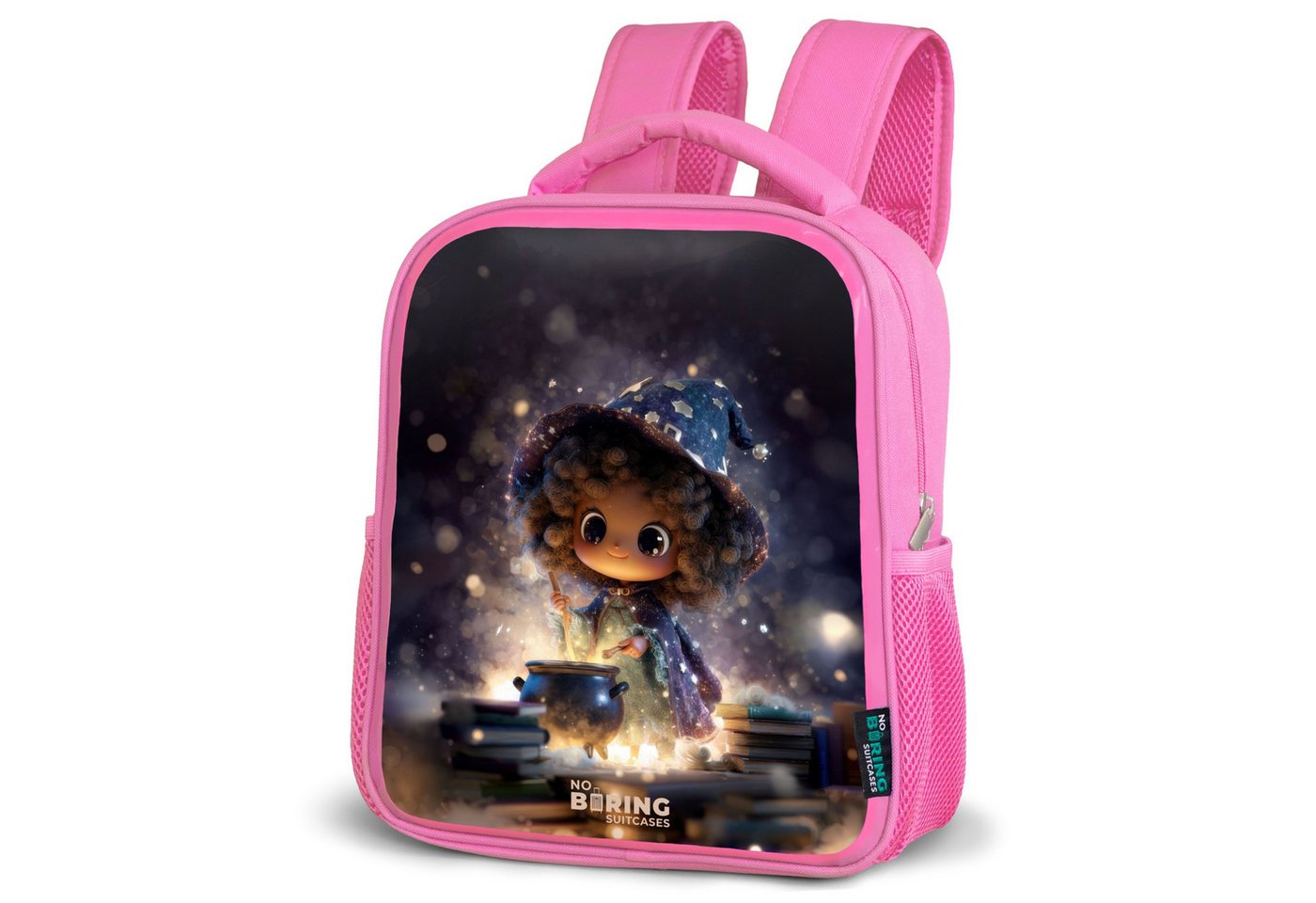 NoBoringSuitcases.com© Rucksack Magische Nacht der Magie, Kinderrucksack, Schulrucksack, Freizeitrucksack, Mädchen, Kindergarten von NoBoringSuitcases.com©