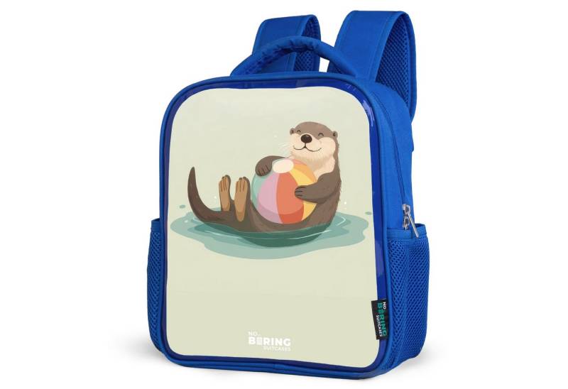 NoBoringSuitcases.com© Rucksack Otter - Strandball - Wasser, Kinderrucksack, Schulrucksack, Freizeitrucksack, Jungen, Kindergarten von NoBoringSuitcases.com©