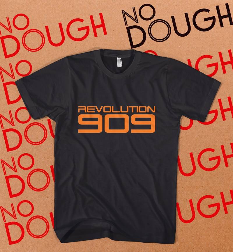 Revolution 909 Shirt, Daft Punk Baumwollshirt, Schwarzes T-Shirt, House Music, Dj, Punk, Festival Musik von NoDoughClothing