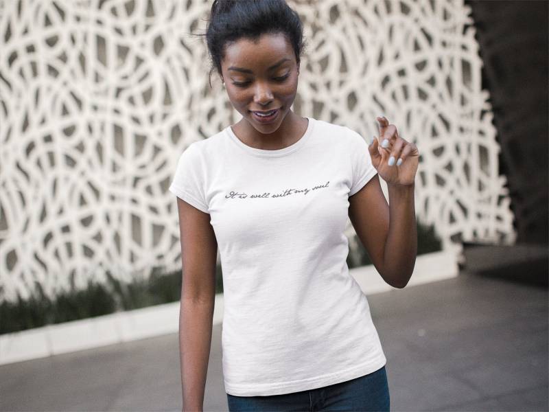 It Is Well Christliches T-Shirt Frauen, Christliches Tshirt Für Jesus Shirt, Christliche Shirts, Religion T-Shirt, T-Shirts Frauen von NoFearMinistriesShop