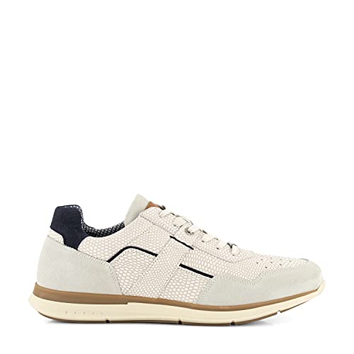 NoGRZ Männer J.Mocker Men Sneaker Leisure-time Leder Sportschuhe Casual - Off Weiß 42 von NoGRZ