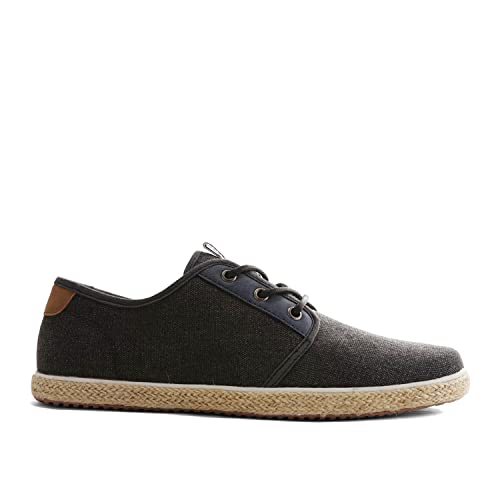 NoGRZ W.B.Griffin - Herren - Sneaker Low - Sommerzeit - Canvas - Neutrale Passform - Dunkelgrau - 42 von NoGRZ