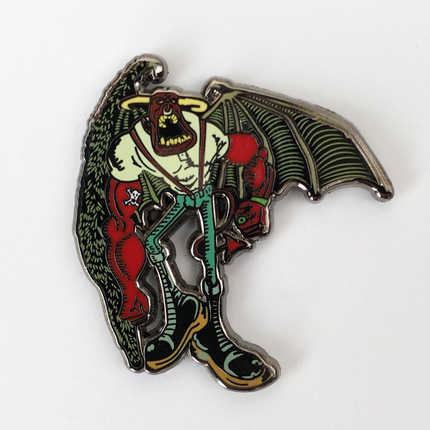 Agnostic Front Demon Skin Harter Emaille Pin Agnostic Front Demon Skin Harter Emaille Pin von NoMoreIndustries