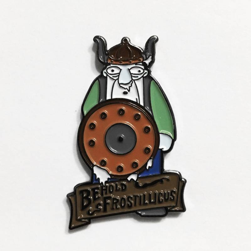 Frostillicus Schmelz-Anstecknadel von NoMoreIndustries