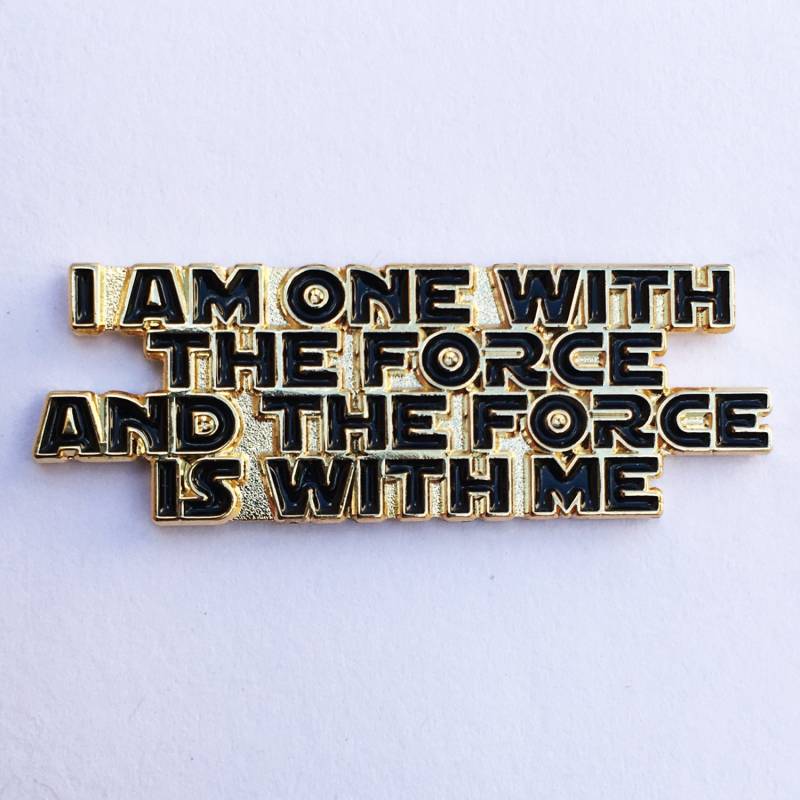I Am One Emaille Pin von NoMoreIndustries