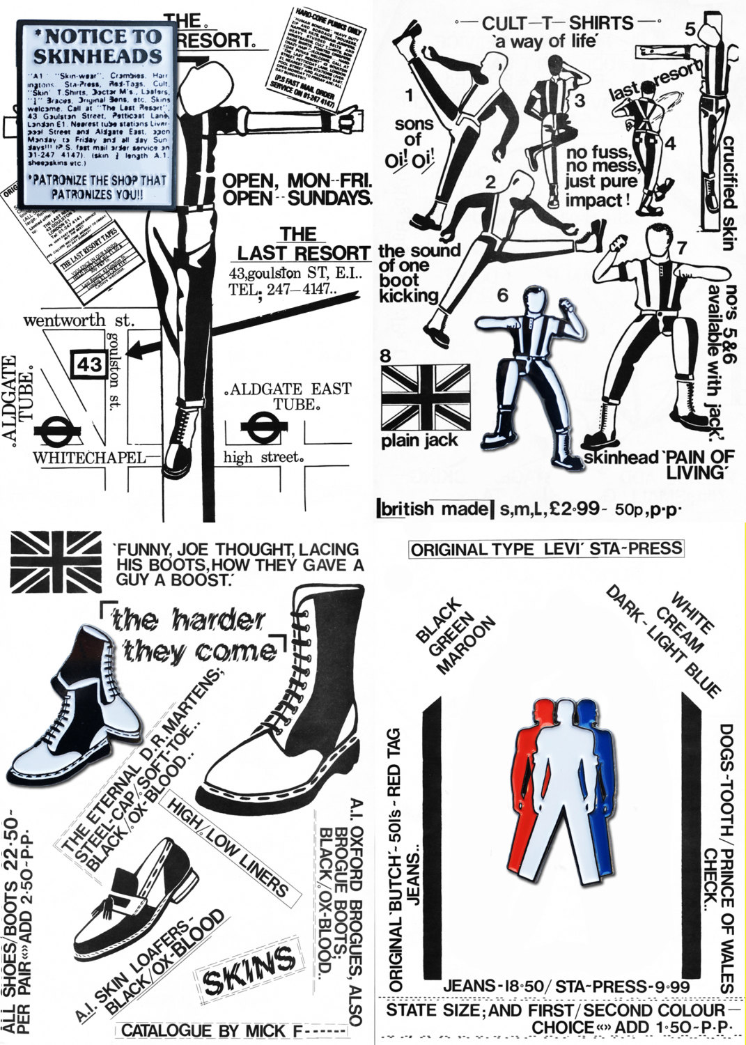 Last Resort - 4 Pin Set Last Resort - 4 Pin Set von NoMoreIndustries