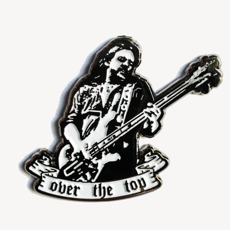 Lemmy - Over The Top Emaille Pin Lemmy - Over The Top Emaille Pin von NoMoreIndustries