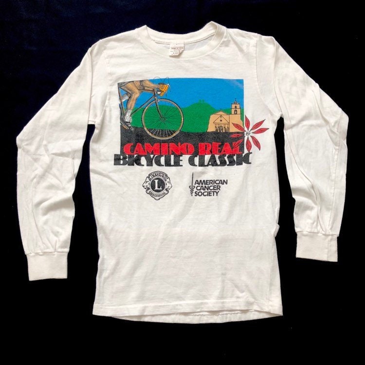 70Er Radsport Shirt Große Sportbekleidung Made in Usa Camino Echte Vintage Kalifornien Bike Racing Jersey Campagnolo Schwinn von NoProblemVtg