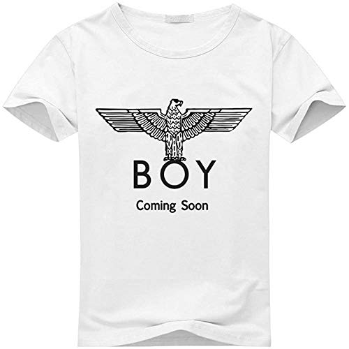 NoSper London Boy for Mens Printed Short Sleeve Tops T Shirts L von NoSper