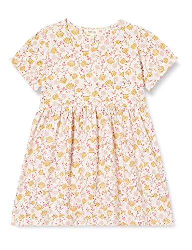NOA NOA MINIATURE Girl's KittyNNM Dress, Print Offwhite/Yellow, 110 von Noa Noa miniature
