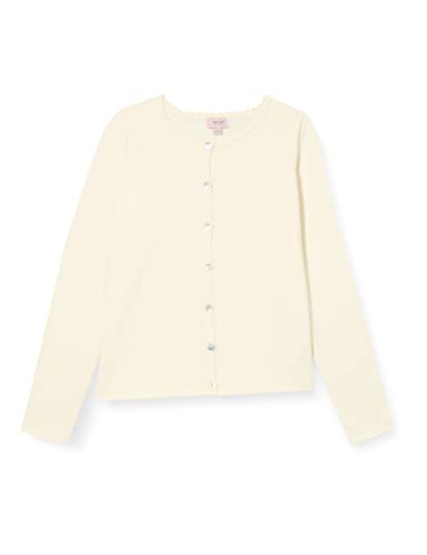 Noa Noa miniature Mini Basic Organic Light Knit, Cardigan,Long Sleeve White SWAN, 5Y von Noa Noa miniature