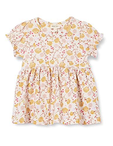 NOA NOA MINIATURE Baby Girls KittyNNM Dress, Print Offwhite/Yellow, 62 von NOA NOA MINIATURE