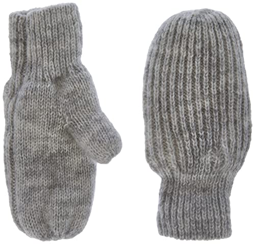 NOA NOA MINIATURE Unisex Baby BobbieNNM Mittens, Light Grey, 0-6M von NOA NOA MINIATURE