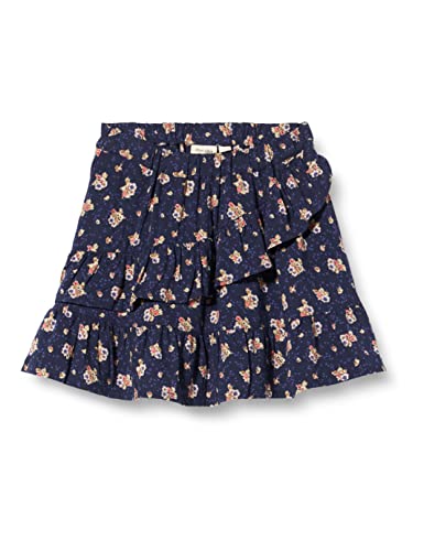 NOA NOA MINIATURE Girl's NuraNNM Skirt, Print Blue, 104 von Noa Noa