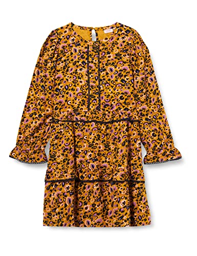 NOA NOA MINIATURE Girls Mini Flower Twill Viscose Skirt, Print Yellow, 5 Years von Noa Noa