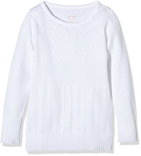 NOA NOA MINIATURE Mädchen Mini NOOS Doria Bluse, Weiß (White 1), 116 (Herstellergröße: 6Y) von Noa Noa