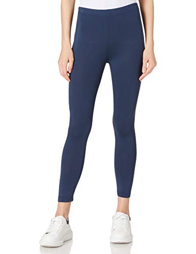 Noa Noa Damen Noa Noos Basic 3/4 Length Leggings, Blau (Dress Blues 690), L von Noa Noa