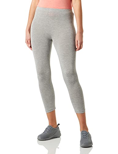 Noa Noa Damen Noa Noos Basic 3/4 Length Leggings, Grey Melange, L von Noa Noa