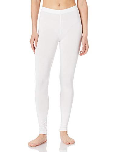 Noa Noa Damen Noa Noos Basic Long Leggings, White, S von Noa Noa