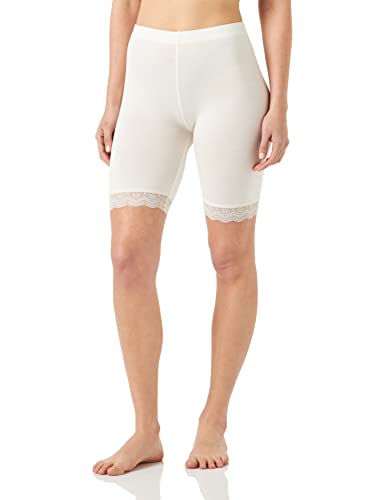 Noa Noa Damen Noa Noos Lace Jersey, Short Leggings, Weiß, M EU von Noa Noa