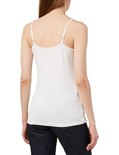 Noa Noa Damen Noa Noos Lace Jersey, Strap Top, Weiß, M EU von Noa Noa