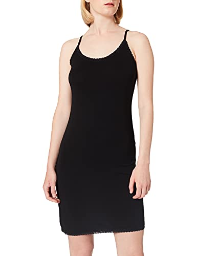 Noa Noa Damen Noa Noos Lace Jersey Dress Lässiges Kleid, Schwarz, L von Noa Noa