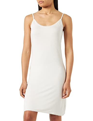 Noa Noa Damen Noa Noos Lace Jersey Dress Lässiges Kleid, White, L von Noa Noa