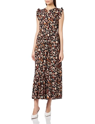 Noa Noa Women's LaureenNN Dress, Print Black/White/Brown, 34 von Noa Noa