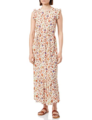 Noa Noa Women's LaureenNN Dress, Print White/Multi, 44 von Noa Noa