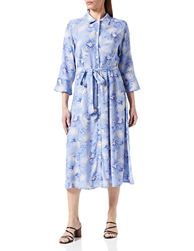 Noa Noa Women's LivaNN Dress, Print Blue/Rose, 34 von Noa Noa