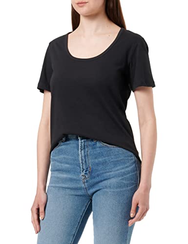 Noa Noa Women's NolaNN T-Shirt Tops, Black, S von Noa Noa