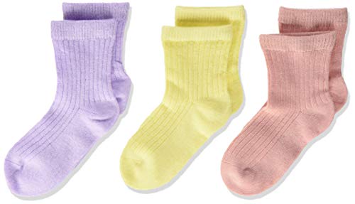 NOA NOA MINIATURE Baby-Girls 3-Pack Ankle Sock Hosiery,Socks-3pcs, Art Multicolour, 0-3M von Noa Noa