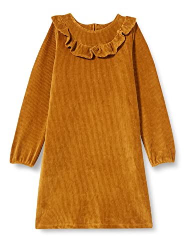 NOA NOA MINIATURE Girl's DaisyNNM Dress, GOLDEN Brown, 110/5Y von NOA NOA MINIATURE