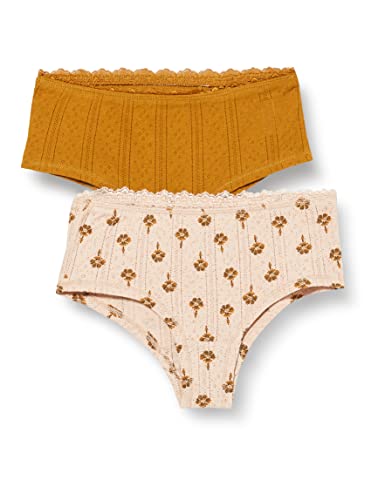 NOA NOA MINIATURE Girl's FionaNNM Underwear, Print/GOLDEN Brown, 116/6Y von Noa Noa miniature