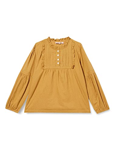 NOA NOA MINIATURE Girl's Mini Girl SophiaNNM Shirt, Print Golden Brown, 134 / 9Y von Noa Noa