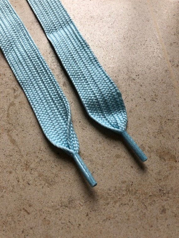 Breite Schnürsenkel, Blaue Polyester Puma Schnürsenkel Breite Schnürsenkel, Blaue Polyester Puma Schnürsenkel von NoaElastics