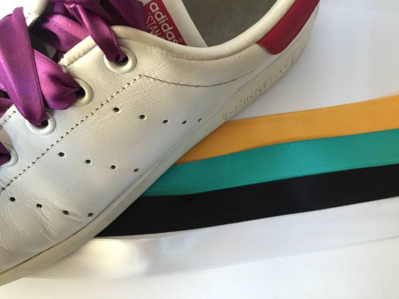 Satin-Schuhketten, Süße Schuhketten, Puma-Schuhketten, Satinschnur Mit Spitze, Satinband-Schnürsenkel, Schnürsenkel Für Turnschuhe Satin-Schuhketten, Süße Schuhketten, Puma-Schuhketten, Satinschnur Mit Spitze, Satinband-Schnürsenkel, Schnürsenkel Für Turnschuhe von NoaElastics