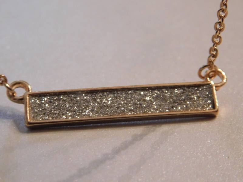 Rose Gold Bar Halskette Ziemlich Schichtung Schmuck Minimalistisch Silberbarren Zarte von NoahSiannahBeadMine