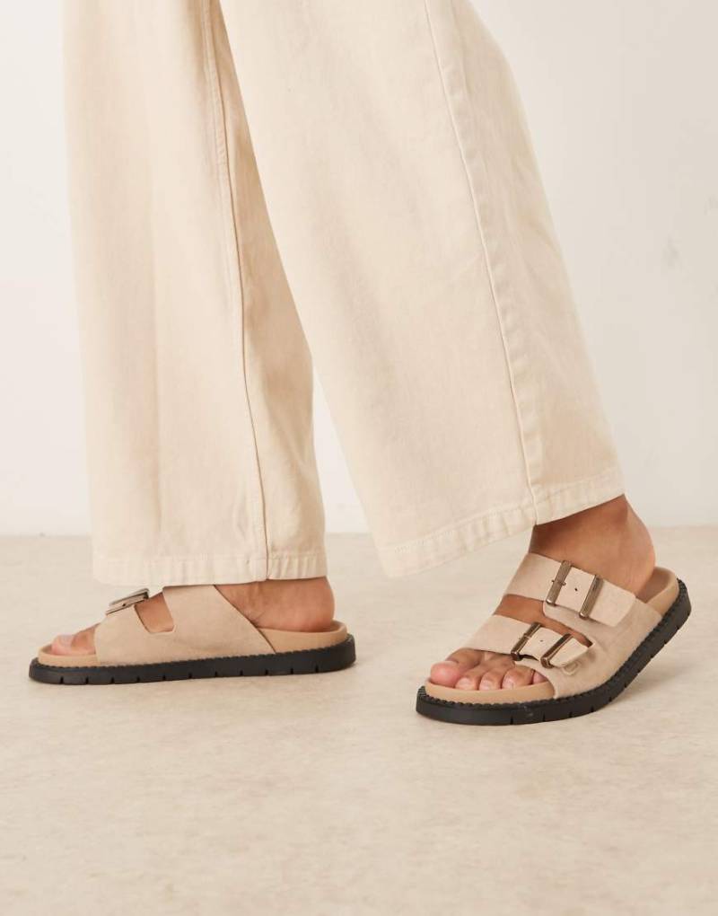 Noak - Made in Portugal - Sandalen aus Leder in Braun mit Schnalle-Neutral von Noak