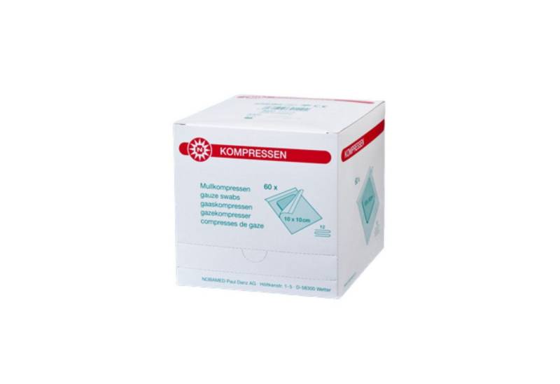 Nobamed Erste-Hilfe-Set Medizinische Wundkompresse 5x5 cm – Hygienisch, hochwertig & für profe von Nobamed