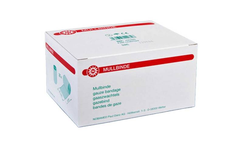 Nobamed Erste-Hilfe-Set Mullbinde 4m - 4 cm von Nobamed