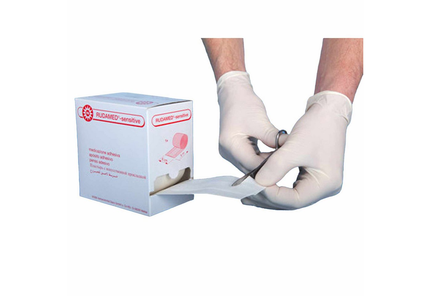 Nobamed Wundpflaster RUDAMED®-sensitive Wundschnellverband - 8cmx5m von Nobamed