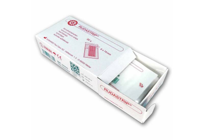 Nobamed Wundpflaster RUDASTRIP® Wundnahtstreifen - 13 x 100mm P6 von Nobamed