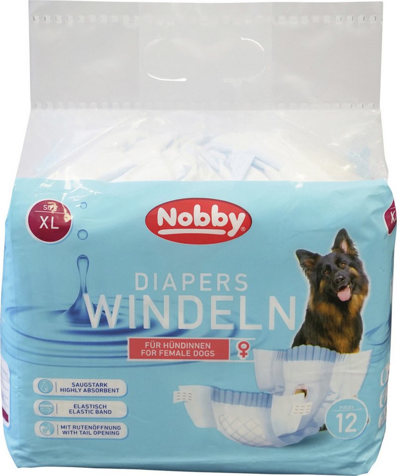 Nobby Hundewindel Nobby Hundewindeln Hündinnen Größe XL - 12 Stück von Nobby