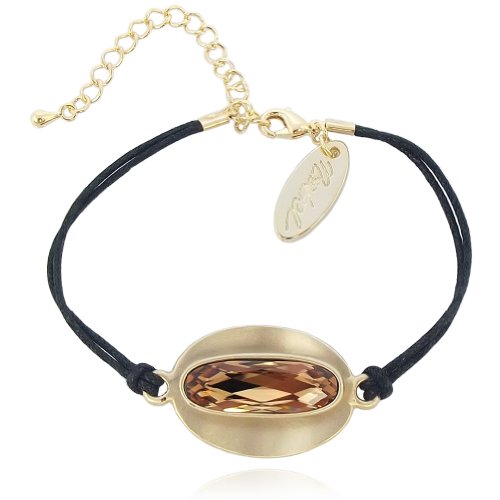 Nobel Armband mit Markenkristallen Gold SCHMUCK von Nobel