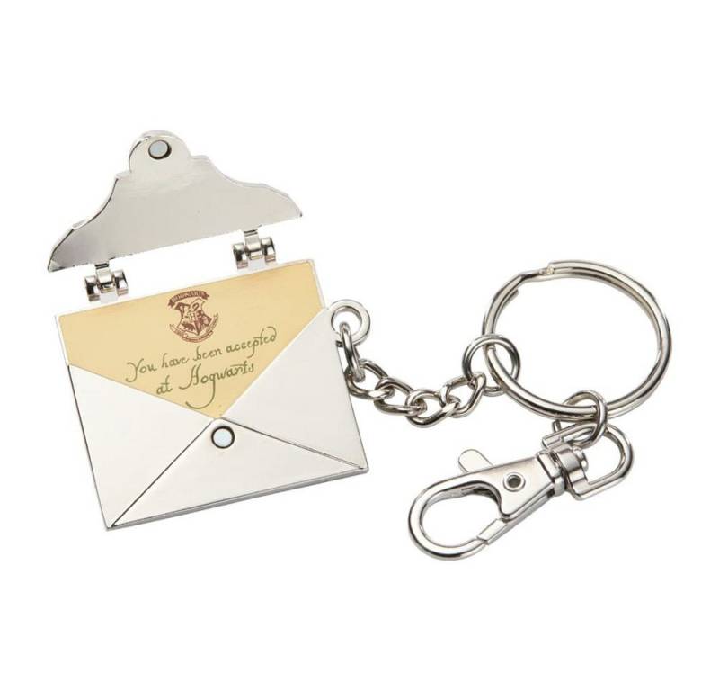 Noble Collection Schlüsselanhänger Harry Potter Metall Schlüsselanhänger Hogwarts Acceptance Letter von Noble Collection