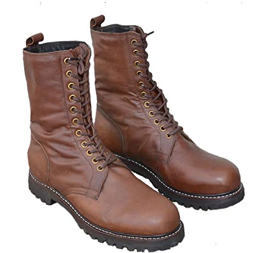 Noble House Fallschirmjägerstiefel Monte Cassino Type 2, Leder (43) von Noble House