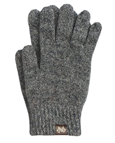 Noble Wilde, Possum Damen/Herren Fingerhandschuhe, 40% Possum, 53% Wolle, 7% Seide (Pumice, M) von Noble Wilde