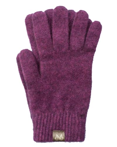Noble Wilde, Possum Damen/Herren Fingerhandschuhe, 40% Possum, 53% Wolle, 7% Seide | Twilight Gr. M von Noble Wilde