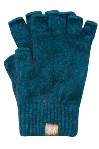 Noble Wilde, Possum Damen/Herren Handschuhe ohne Finger, 40% Possum, 53% Wolle, 7% Seide (Tui, M) von Noble Wilde